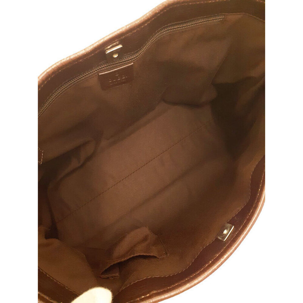 Gucci GG Supreme Canvas Tote Brown - Picture 3 of 9
